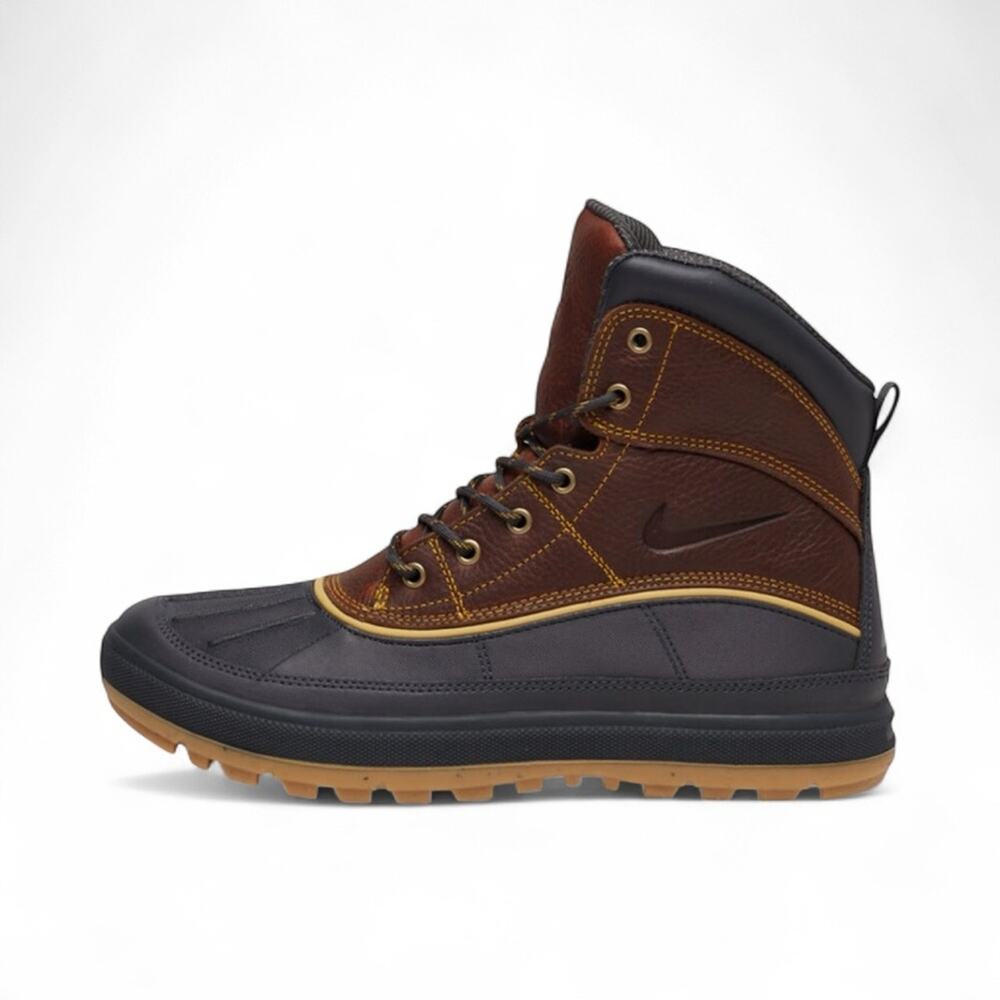 Nike Men’s Woodside 2 High ACG Dark Gold Leaf Boots Size 8.
